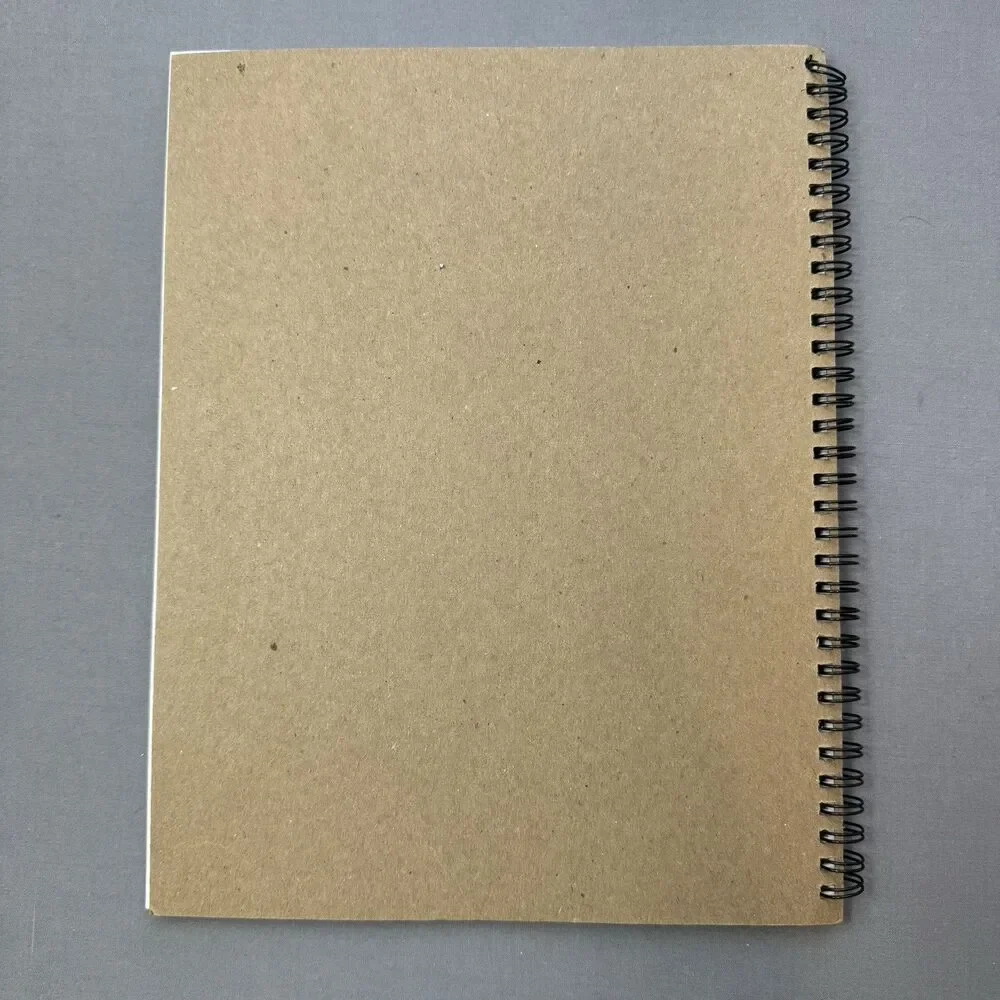 NEW Lot of 2 Sax Sketch Diaries Spiral 8.5 x 11 White 50 Sheets - Marks on Cover
